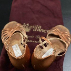AIDA Dance Salsa Latin Ballroom Dance Shoes sz 23